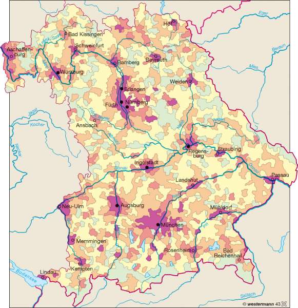 Bevölkerungsdichte 2005 | | Bevölkerungsdichte | Karte 11/2