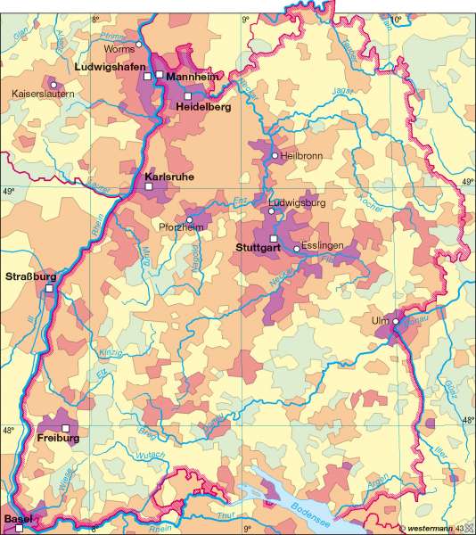 Bevölkerungsdichte 1950 | | Bevölkerungsdichte | Karte 11/1