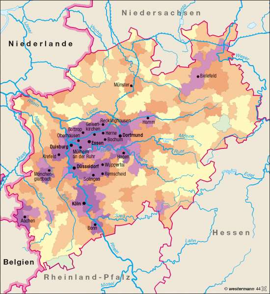 Bevölkerungsdichte 1950 | | Bevölkerung | Karte 11/1