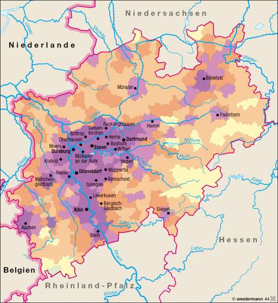 Bevölkerungsdichte 2005 | | Bevölkerung | Karte 11/2
