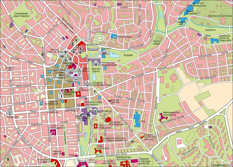 wiesbaden sehenswürdigkeiten karte - THAILAND KARTE